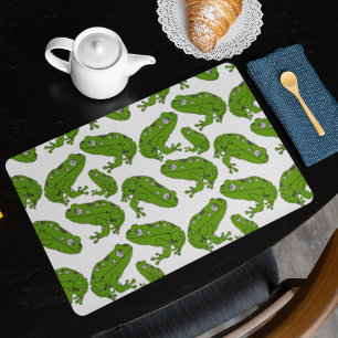 Green Frog  Cloth Placemat