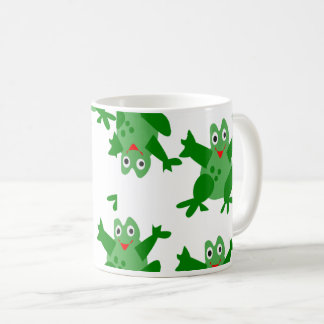 Green Frog Coffee Mug
