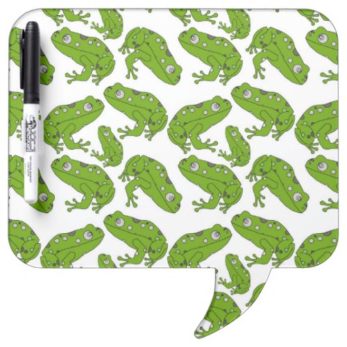 Green Frog Dry Erase Board