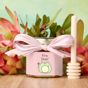 Green Frog Honey Jar Favors