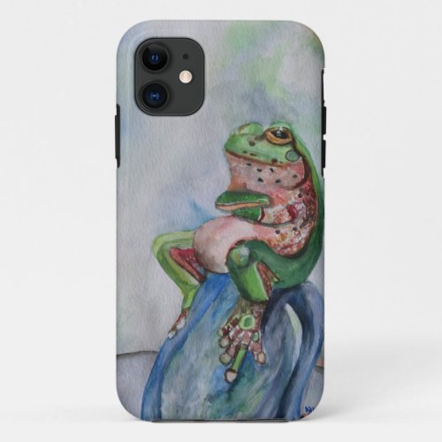 Green frog iPhone SE  iPhone 55S Barely There iPhone 11 Case