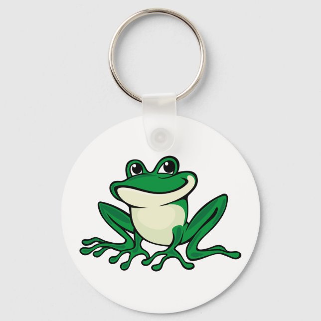 Green Frog Keychain (Front)