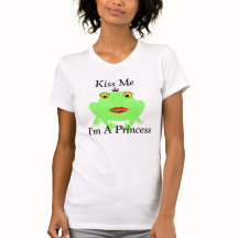 Green Frog Kiss Me I'm A Princess