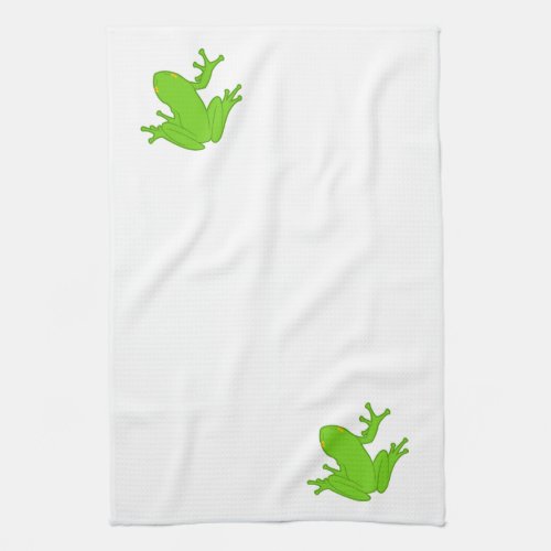 Green Frog Kitchen Towel
