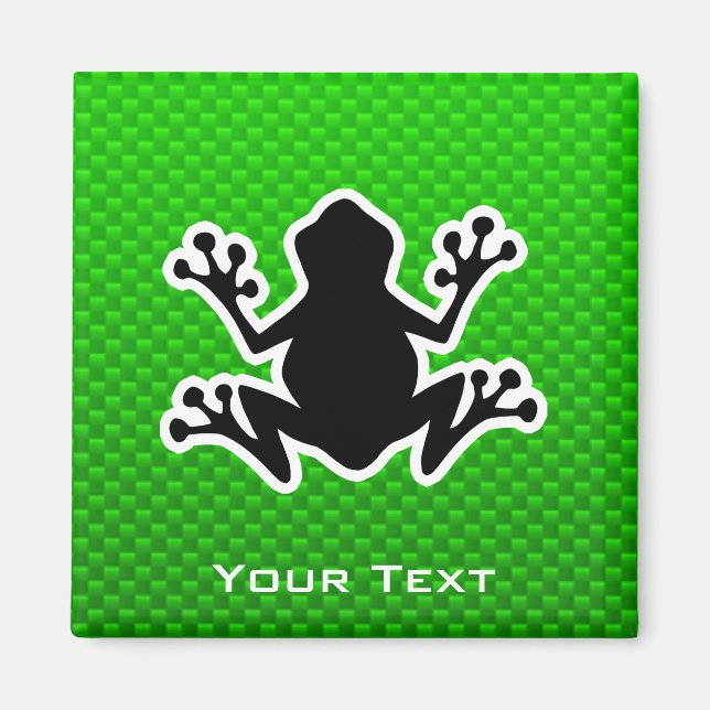 Green Frog Magnet (Front)