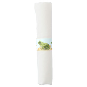 Green Frog Napkin Bands