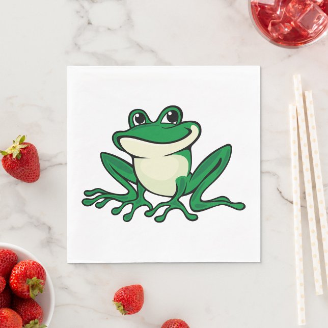 Green Frog Napkins (Creator Uploaded)