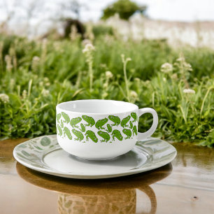 Green Frog  Soup Mug
