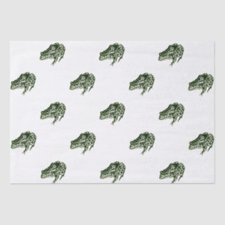 Green Frog Tissue Paper