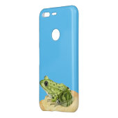 Green Frog Uncommon Google Pixel Case (Back/Left)