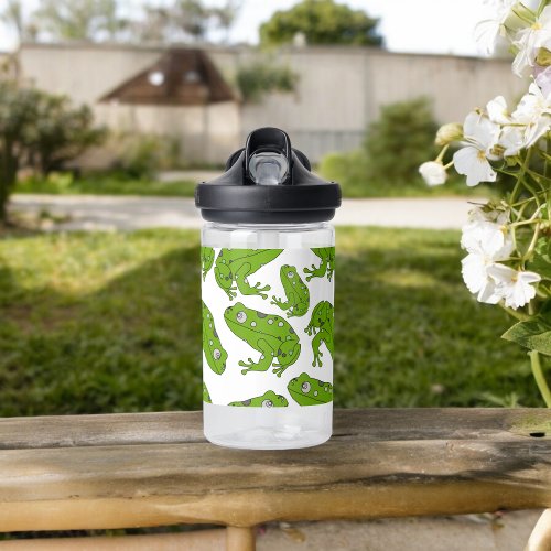 Green Frog  Water Bottle