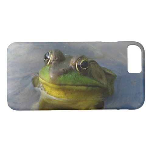 Green Frog with Attitude Animal iPhone 87 Case
