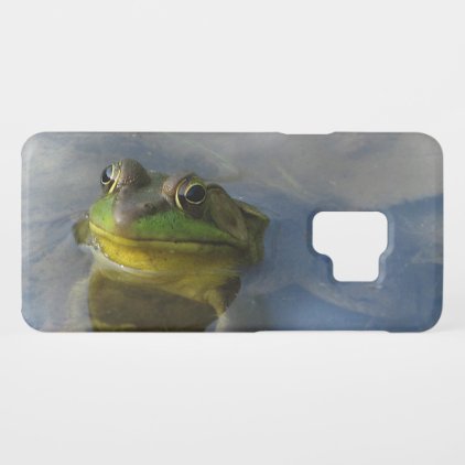 Green Frog with Attitude Galaxy S9 Case