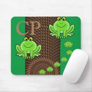 Green Frogs Rope Mouse Pad! Mouse Pad