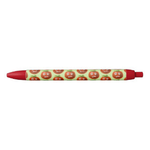 Green Funny Cartoon Tomato Pen