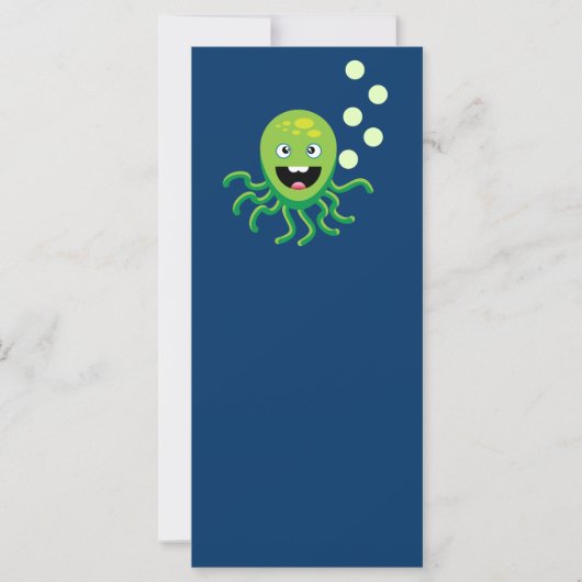 Green funny octopi (Front)