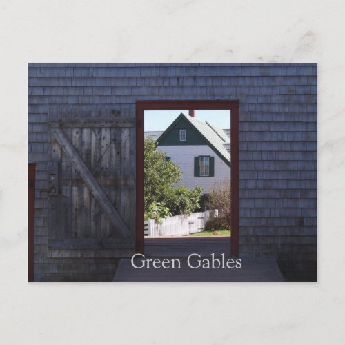 Green Gables Postcard