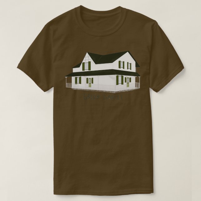 Green Gables T-Shirt (Design Front)
