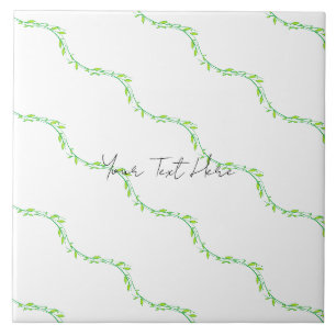 Green Garden Ceramic Tile