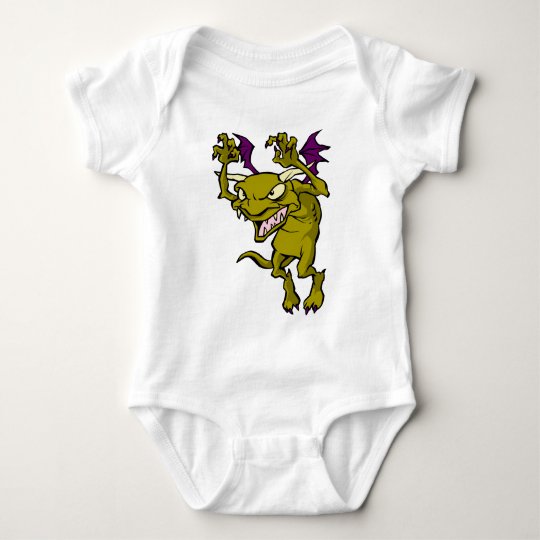 Green Gargoyle Baby Bodysuit