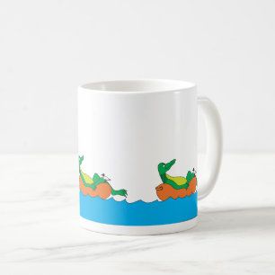 Green Gator Innertube Cruise Mug