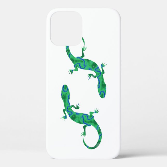 Green Gecko Case-Mate iPhone Case (Back)