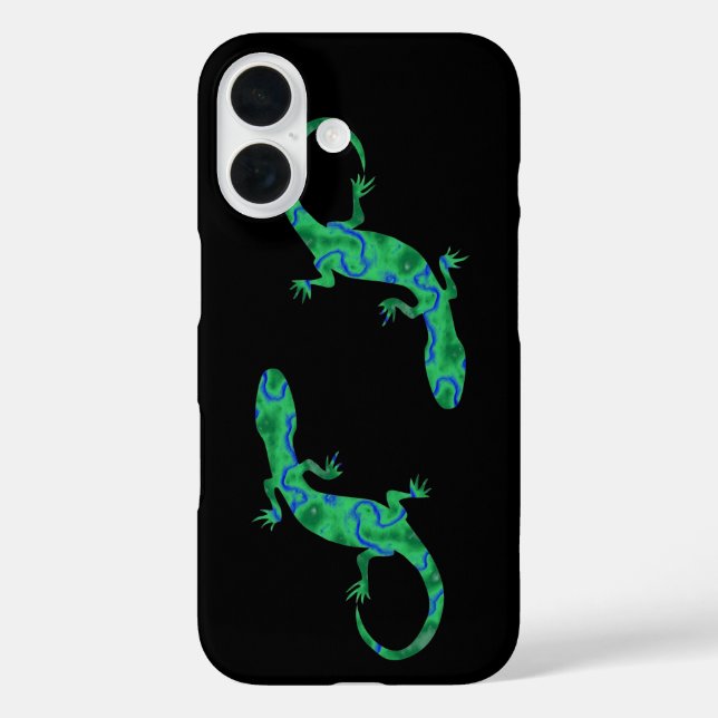 Green Gecko Case-Mate iPhone Case (Back)