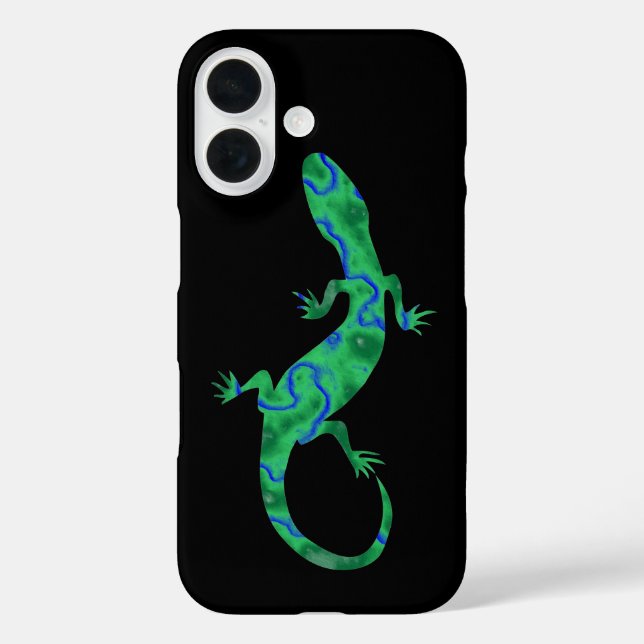 Green Gecko Case-Mate iPhone Case (Back)