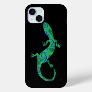 Green Gecko iPhone 15 Plus Case