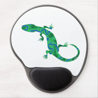 Green Gecko Gel Mouse Pad
