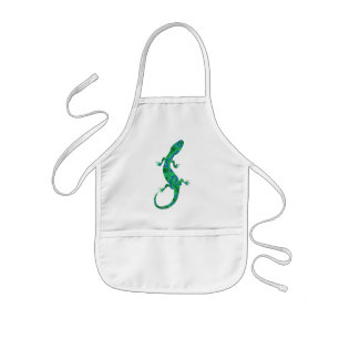 Green Gecko Kids' Apron