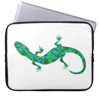 Green Gecko Laptop Sleeve