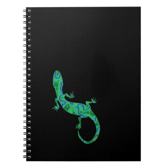 Green Gecko Notebook (Front)