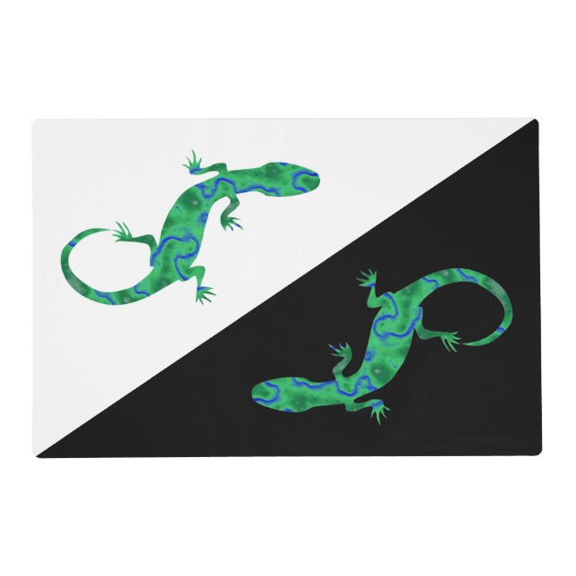 Green Gecko Placemat (Front)