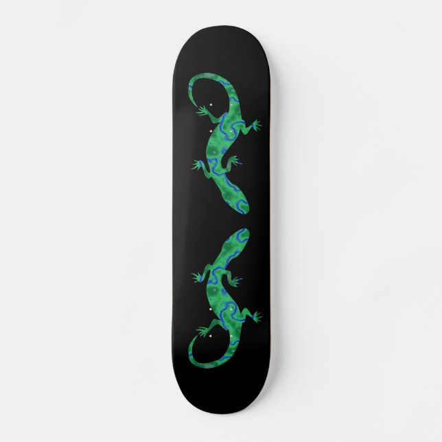 Green Gecko Skateboard (Front)