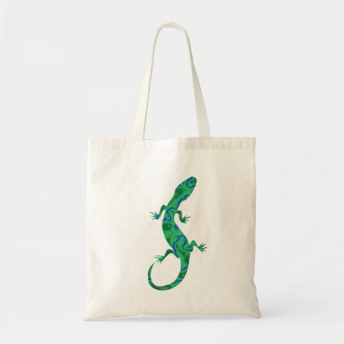 Green Gecko Tote Bag