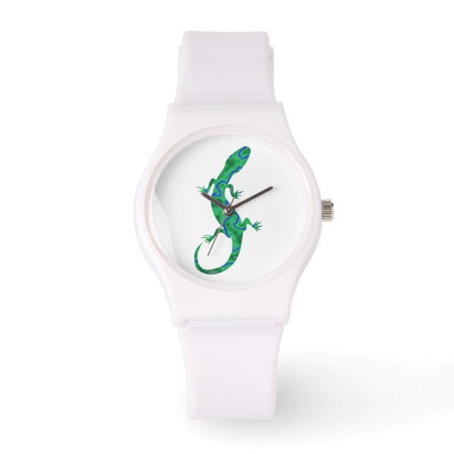 Green Gecko Watch (Front)