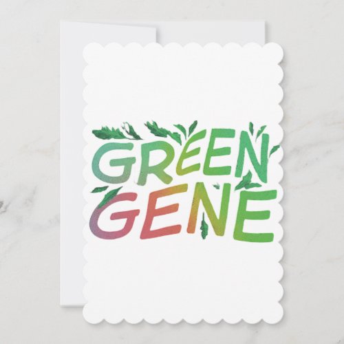 green gene invitation