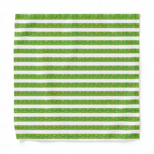 Green Geometric  Bandana