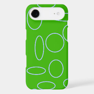 Green Geometric Circles iPhone 17 Air Case