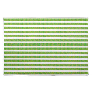 Green Geometric Cloth Placemat