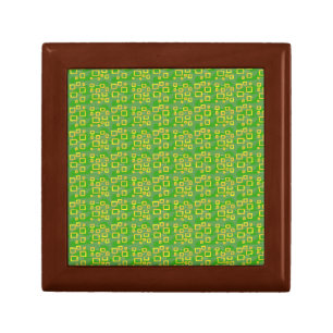 Green Geometric Gift Box