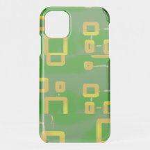 Green Geometric iPhone Case