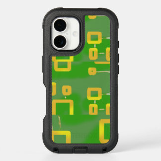 Green Geometric Otterbox Case