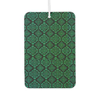 Green Geometric Pattern / Indian Print Air Freshener