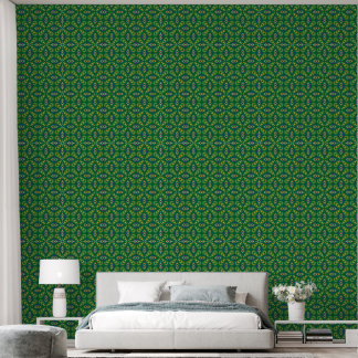 Green geometric pattern wallpaper wallpaper