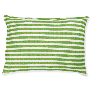 Green Geometric Pet Bed