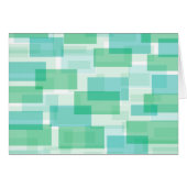 Green geometrical squares pattern (Front Horizontal)