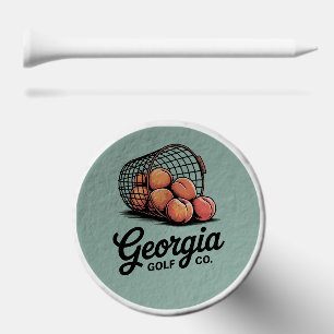 Green Georgia Golf Co Range Bucket  Tees