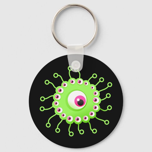 Green Germ Keychain (Front)